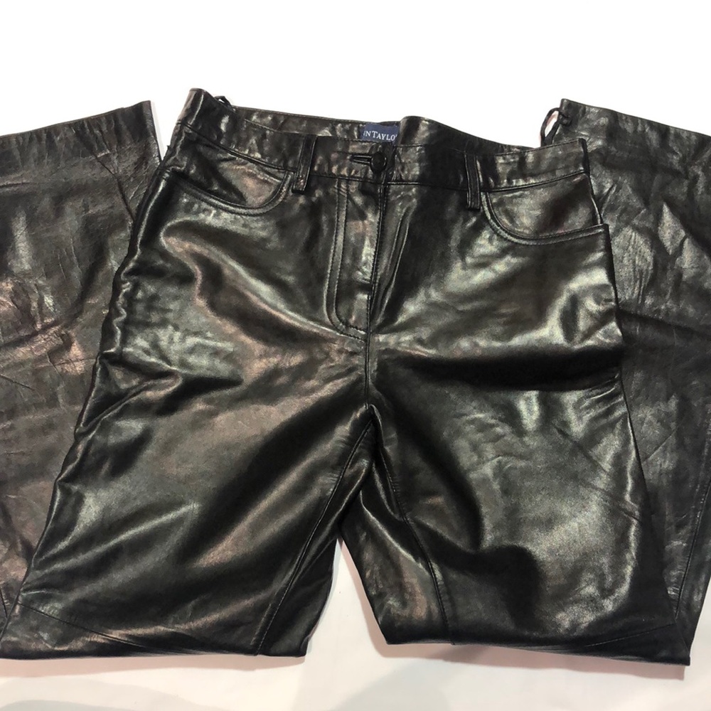 Ann Taylor Leather Pants